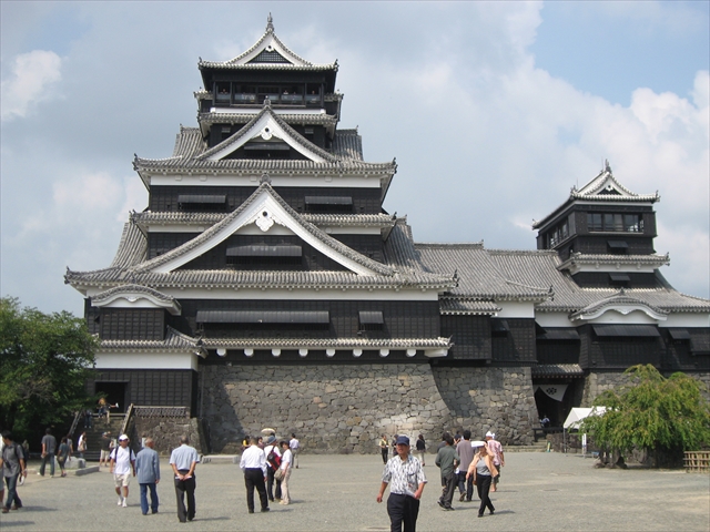 震災前熊本城